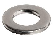 Шайба плоская цинк  М 6  DIN 125  (1шт - 0.001016кг, 1кг - 1150шт ±3%)