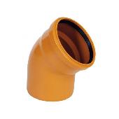 Отвод ПВХ рыжий OSTENDORF 200х30