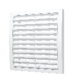 Решетка вентиляционная РРП разъемная регулируемая 200х200 пластик ERA,2020РРП