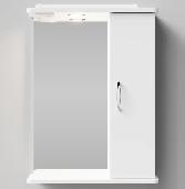 Зеркало+шкаф Колумбия 55см правое+свет, VOD-OK