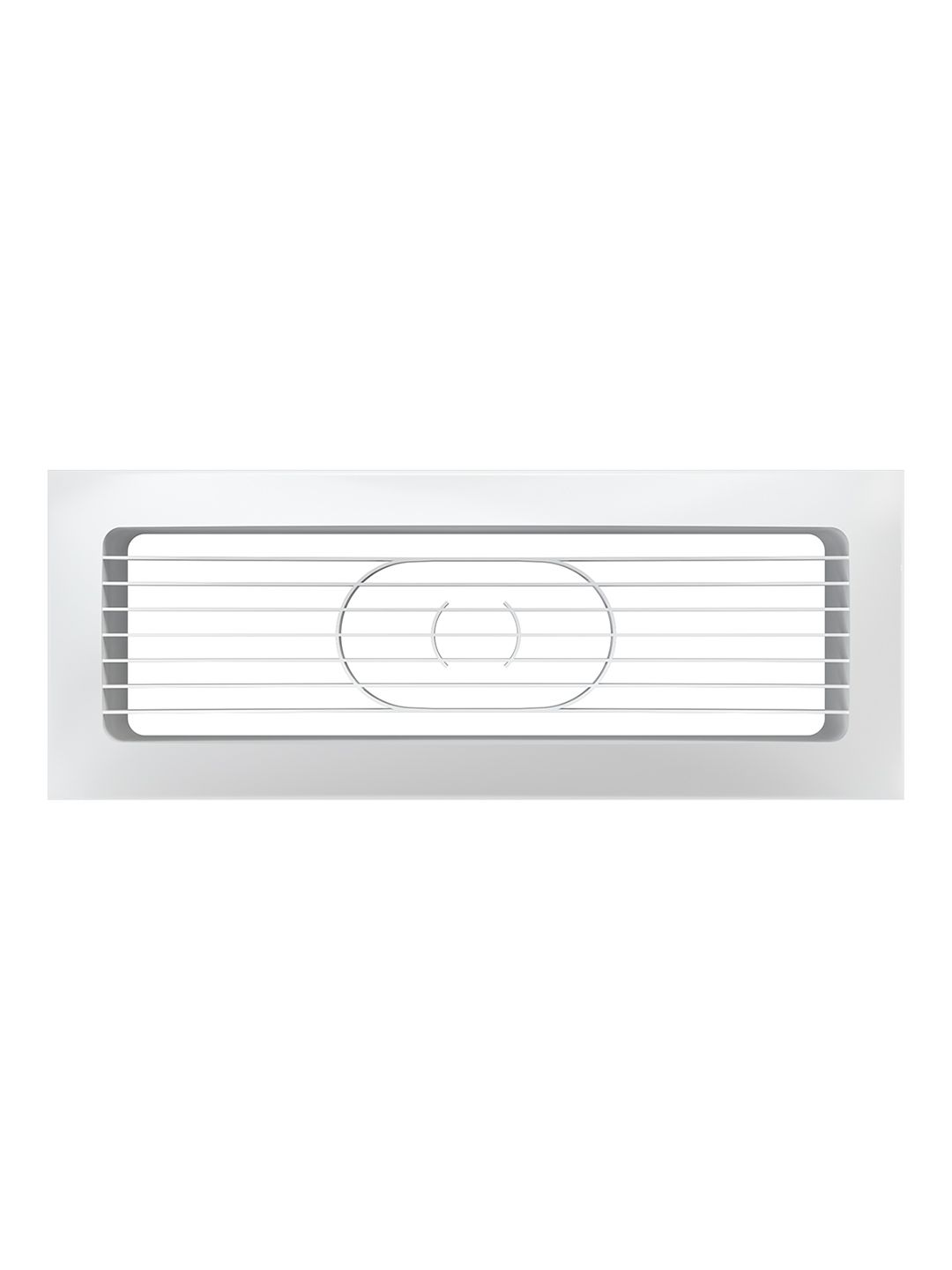 Решетка вентиляционная РСФ фланец 204х60 234x90 пластик ERA 620РСФ