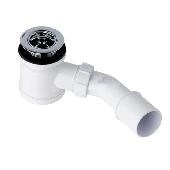 Сифон для душевого поддона бутылочный с отводом 40/50 MRS2C