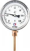 Термометр РОСМА БТ-52.211(0-160С)G1/2.46.1,5  биметаллический 100мм,