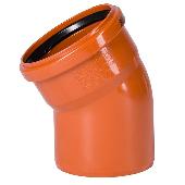 Отвод ПВХ рыжий OSTENDORF 160х30