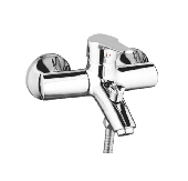 A6009 Смеситель для ванны ACCOONA с коротким изливом латунь/хром (10)