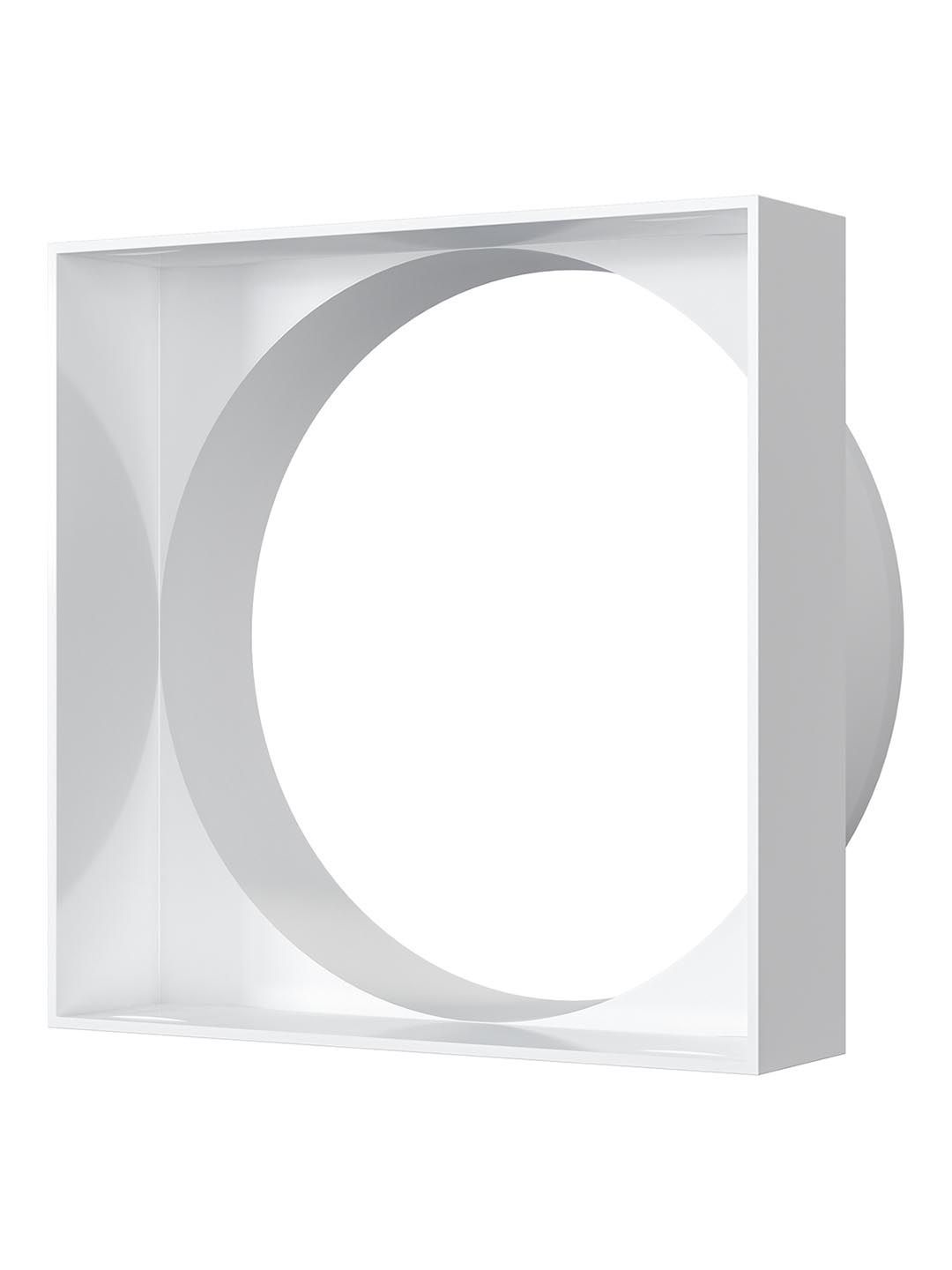 Соединитель квадрата 100х100 с круглым воздуховодом пластик D100 ERA 10КВ