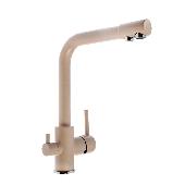 A5179-4E Смеситель для кухни ACCOONA с выходом д/пит.воды латунь Цвет: светло-бежевый (10)