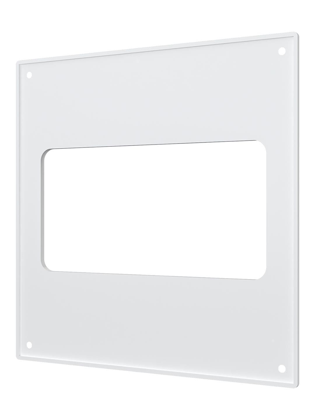 Накладка торцевая пластик 150х150 для воздуховода 60х120 ERA 612НПП