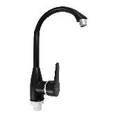 465 BRIMIX Смеситель кухня  боковой, шаровый ЧЕРНЫЙ из высокопрочного пластика АБС
