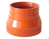 Переход ДИНАРМ концентрический под муфту, крашенный, 3