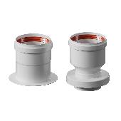 Комплект адаптеров D80 для перехода на раздельную систему Baxi (кроме ECO Nova/Classic) KRATS