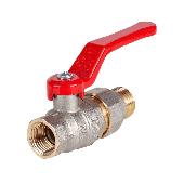 Кран шар лат Стандарт нк Ду20 Ру40 г/амер полн рыч Dist Н342Р