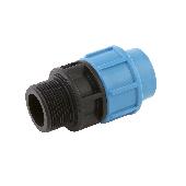 Муфта  ДЖИЛЕКС ПНД РР 25х1/2 П (папа) (9121)