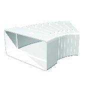 Колено КРП 60х204 разноугловое пластик ERA