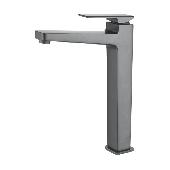 A91124AT Смеситель для умывальника ACCOONA высокий с гайкой Цвет: графит