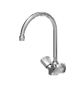 Смеситель для кухни излив 180мм, ХРОМ HFON00000 Object, DAMIXA