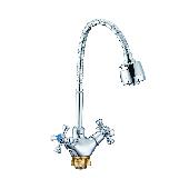 Смеситель для кухни (мойки) G-lauf QTZ4-E827 (керам. (1/2)180° на лат. гайке)