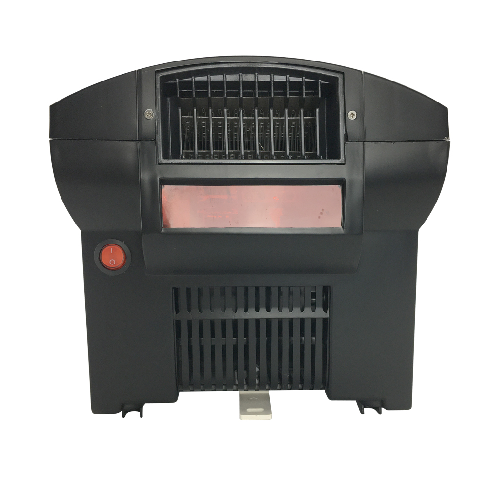 6902 GFmark Сушилка для рук, корпус пластик АБС цвет черный с неон.подсветкой, КЛАССИКА 1800W