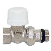 Клапан радиаторный термостатический прямой с упл.кольцом быстр.монтажа 3/4