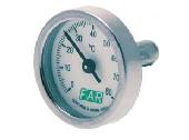 Термометр 0-4 бар, 80 С,  (задний) FAR (FA 2653 80)