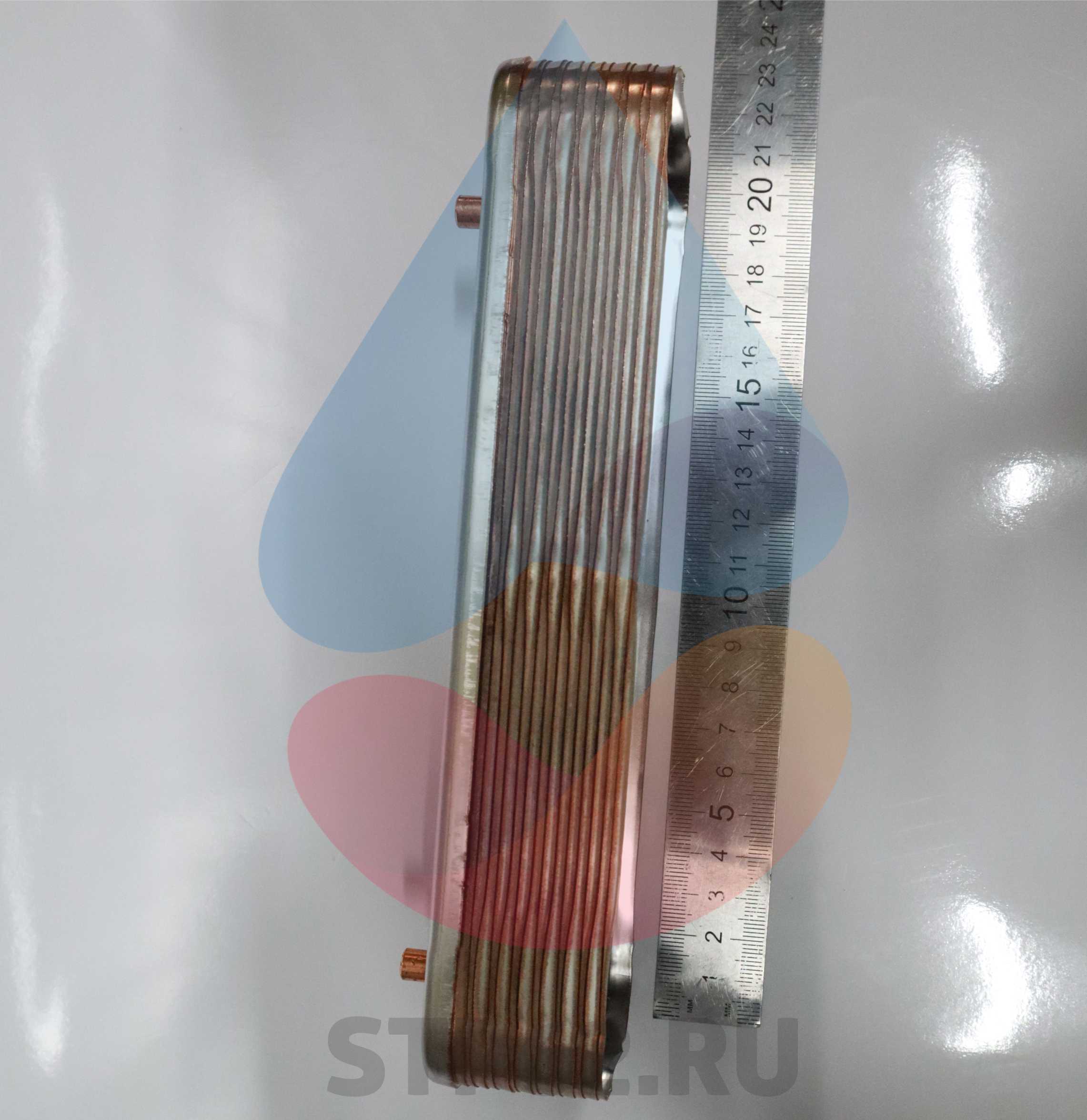 Теплообменник ГВС 14 пластин 711613000 Baxi (ECO/LUNA)