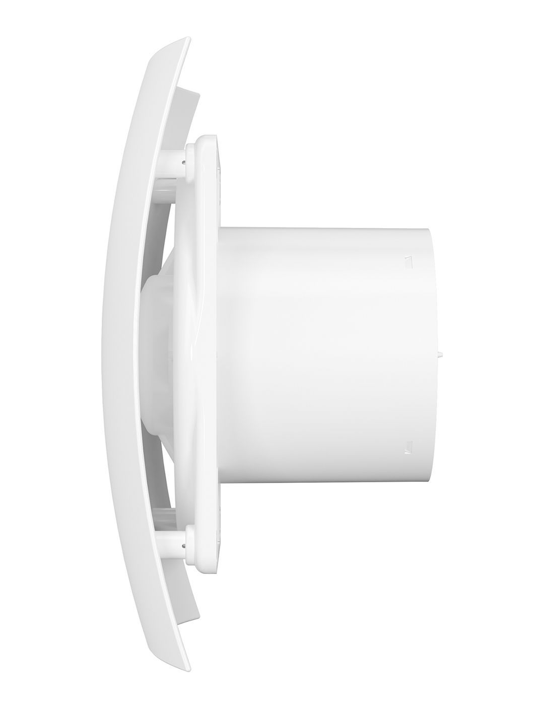 Вентилятор накладной D100 DICITI обр.клапан BREEZE 4C