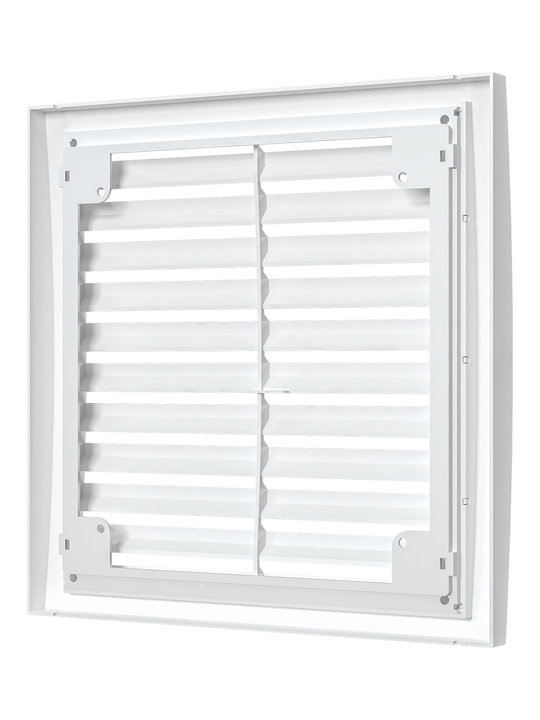 Решетка вентиляционная РР разъемная 200х200 пластик 2020РР