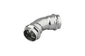 Пресс-угол двухраструбный 15*45град. нержавейка SantechSystems 129-8948