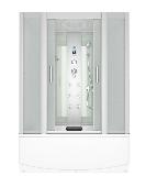 ERLIT Душ.бокс ER4517TP-C3 170*80*215 ( прямоугольник, задняя стенка белая, стекло матовое 4мм)