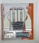 Компл настенных регул.кронштейнов для рад. 