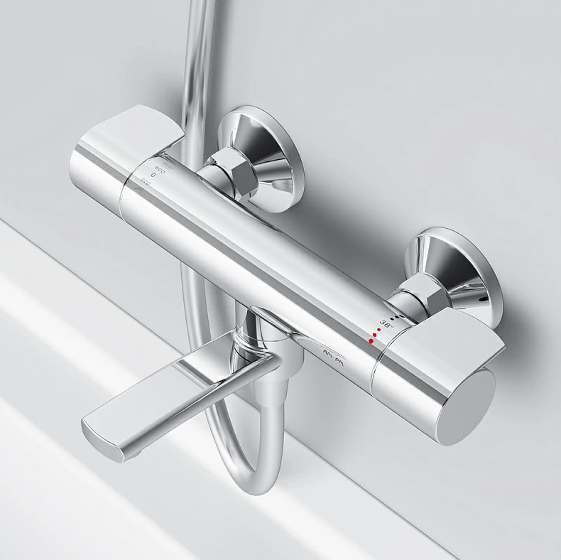 Смеситель д/ванны/душа с ТМС, хром F85A50000 X-Joy AM.PM