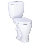 Унитаз-компакт Воротынский (косой вып., нижн.подв., 1-реж.арм., сид.полипропилен), SANTERI