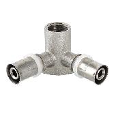 Уголок ПРЕСС 20х1/2 ВР с креп. полнопроходной 