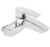 A6321 Смеситель для ванны ACCOONA с коротким изливом дивертор в корпусе цинк/хром (10)