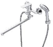 Смеситель для ванны и душа излив 325мм с акс., ХРОМ  F90A90100 X-Joy S АМ.РМ