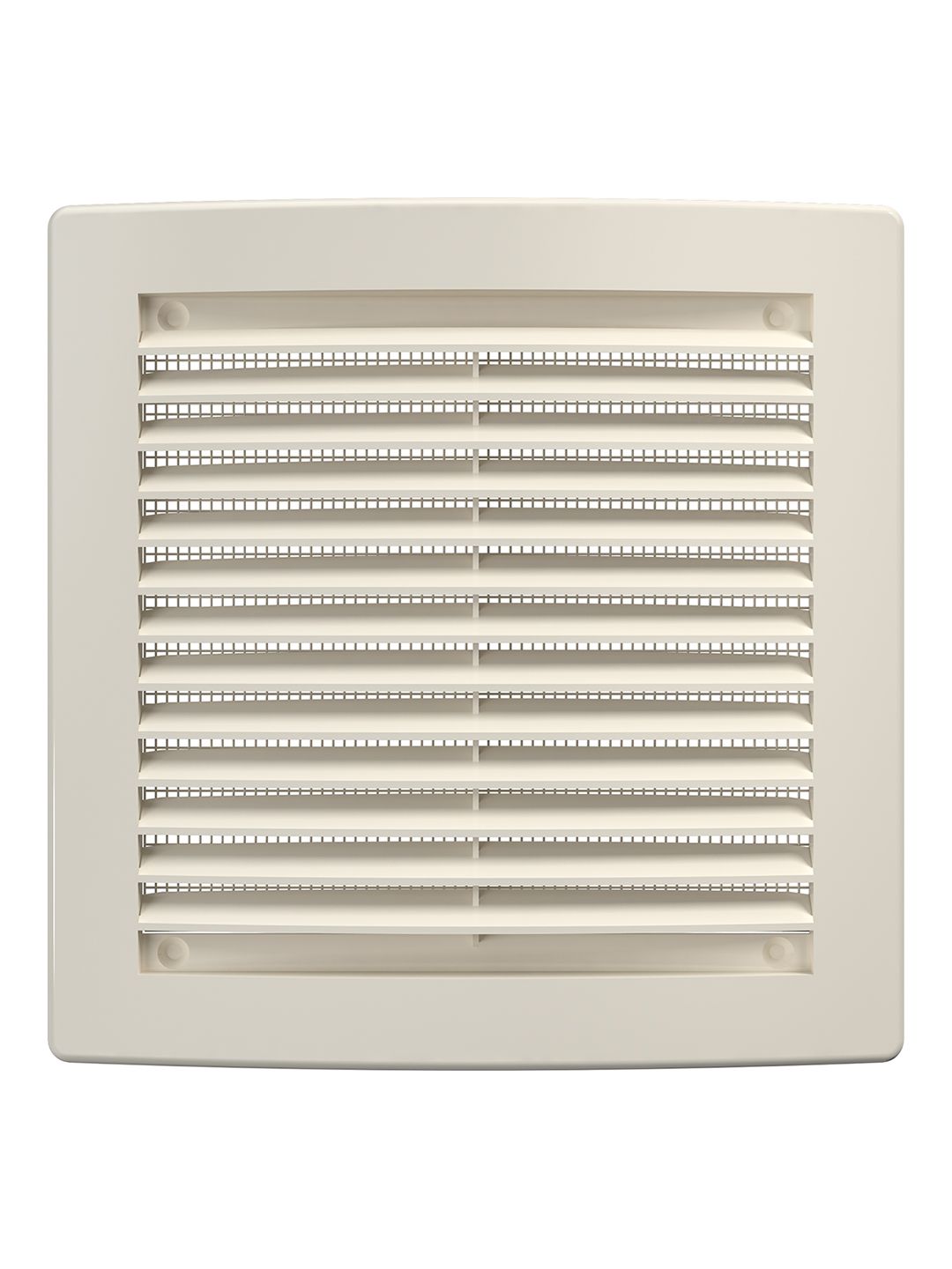 Решетка вентиляционная РЦ сетка 150х150 пластик Ivory ERA 1515РЦ