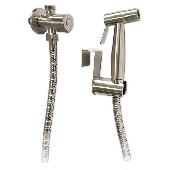 2061 GFmark Набор гигиенический из нержавеющей стали  (шаровый кран + лейка + шланг)