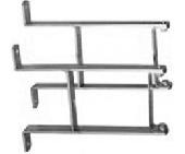 Настенные консоли Hansa WН (пара) для HKV 125/80 мм. (подвижные) Артикул: 271011