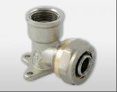 ALT Угольник с креплением  20х1/2  ВР/цанга