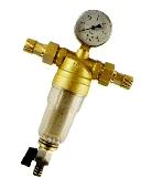 Фильтр самопром. с манометром  1/2