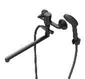 Смеситель для ванны и душа излив 325мм, ЧЁРНЫЙ  F85B90122 X-Joy S АМ.РМ