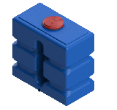 Емкость 1000л П1000Д с крышкой