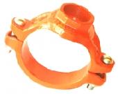 Отвод резьбовой ДИНАРМ, крашенный, 4