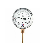 Термометр РОСМА БТ-52.211(0-160С)G1/2.100.1,5 КЛ. биметалл. 100 мм,