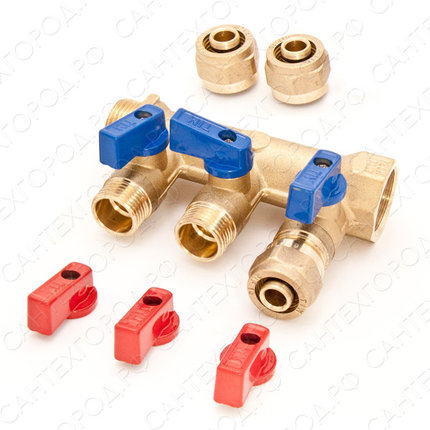 TIM Коллектор регулир. 3/4