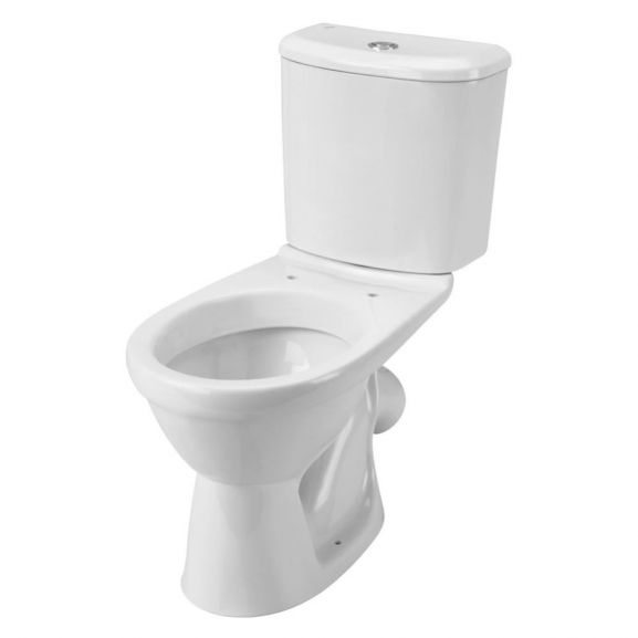 Унитаз-компакт Бореаль-антивсплеск (косой вып., 2-реж.арм., сид.дюропласт) 1WH302143, Сантек