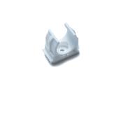 Крепеж-клипса для труб для монтажного пистолета белая в п/э д16 (100шт) FEDAST