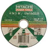 Круг отрезной по мет. 115х2,5х22 А30 Hitachi (10), поштучно