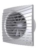 Вентилятор накладной SILENT D100 обр.клапан Gray metal DICITI