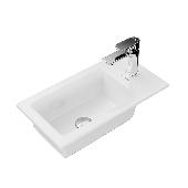 Раковина LATO встраиваемая сверху 50, белая глянцевая, KERAMA MARAZZI